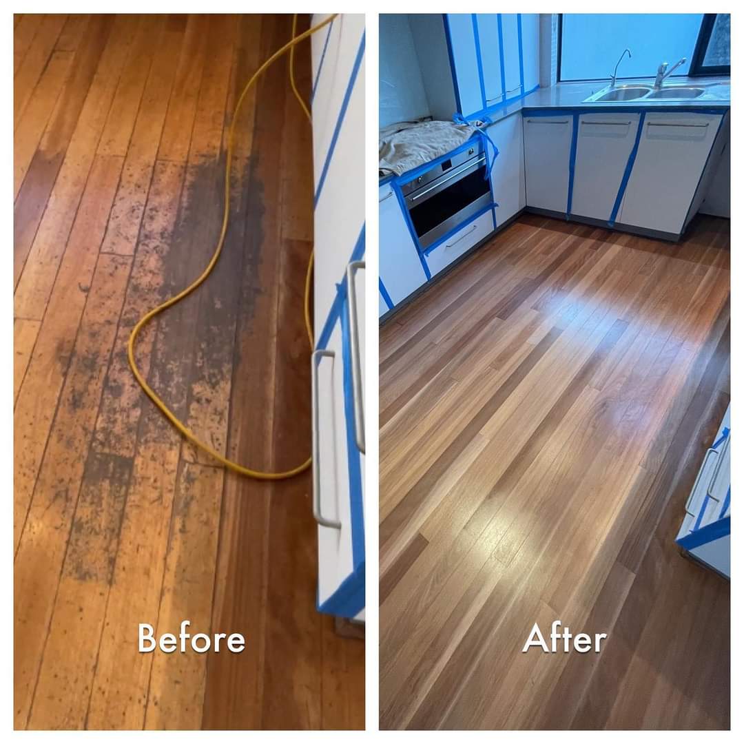 木地板翻新前後, 更換維修